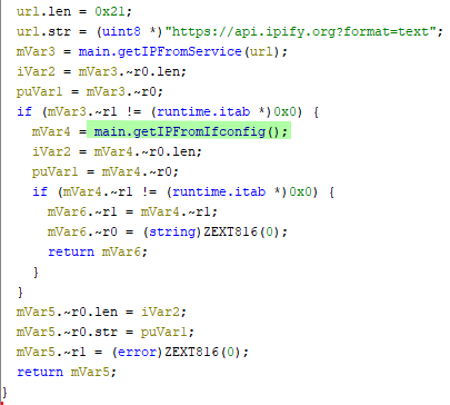 Get IP From ifconfig