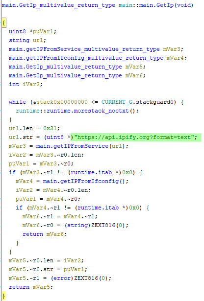 Get IP Function