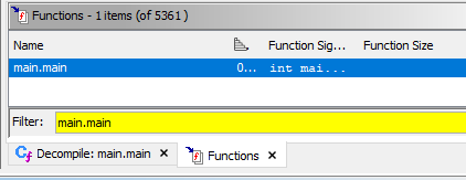 Ghidra Functions