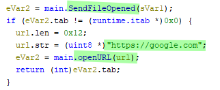 Open URL After Send File Open
