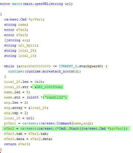 Open URL Function