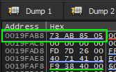 10 Bytes into Resource Offset