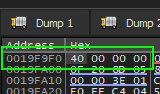 40 byte value