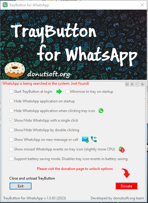 Donutsoft Tray Button