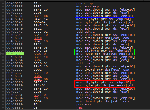 RGB Value write
