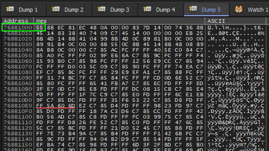 Shell32 Offset Bytes
