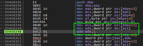 Write Offset Shift