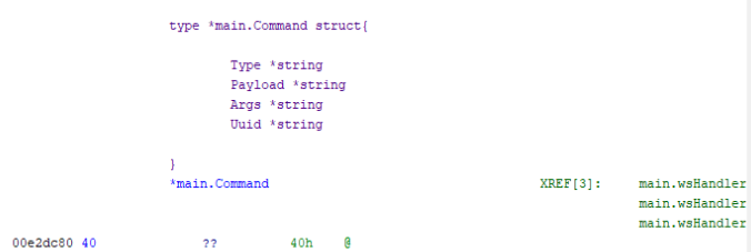 Main Command Struct