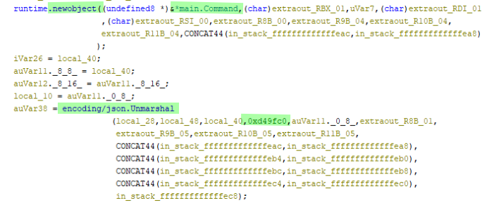 Newobject and Unmarshal
