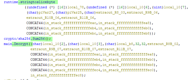 Sum256 Decrypt